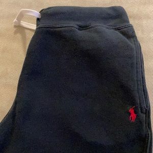 Polo sweatpants boys size M (10/12) black